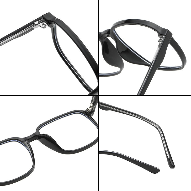 Transparent Squre Glasses